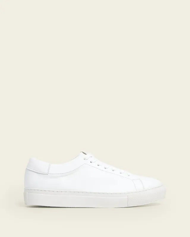 Flattered Stockholm sneakers wit leer eco zool