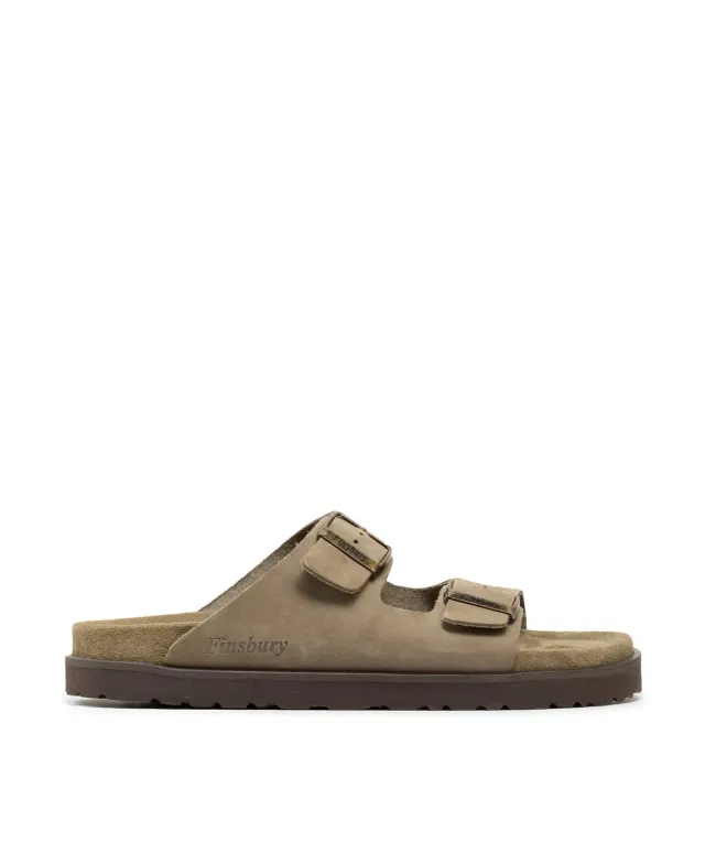 Finsbury DIEGO sandalen olijf suède