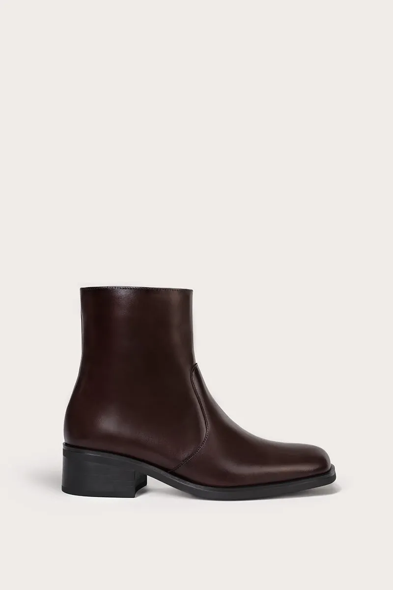Bryan Stepwise Chester boots donkerbruin leer
