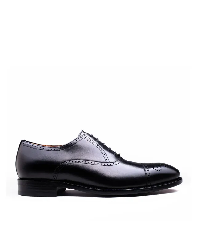 Finsbury Diplomat oxfordschoenen zwart leer