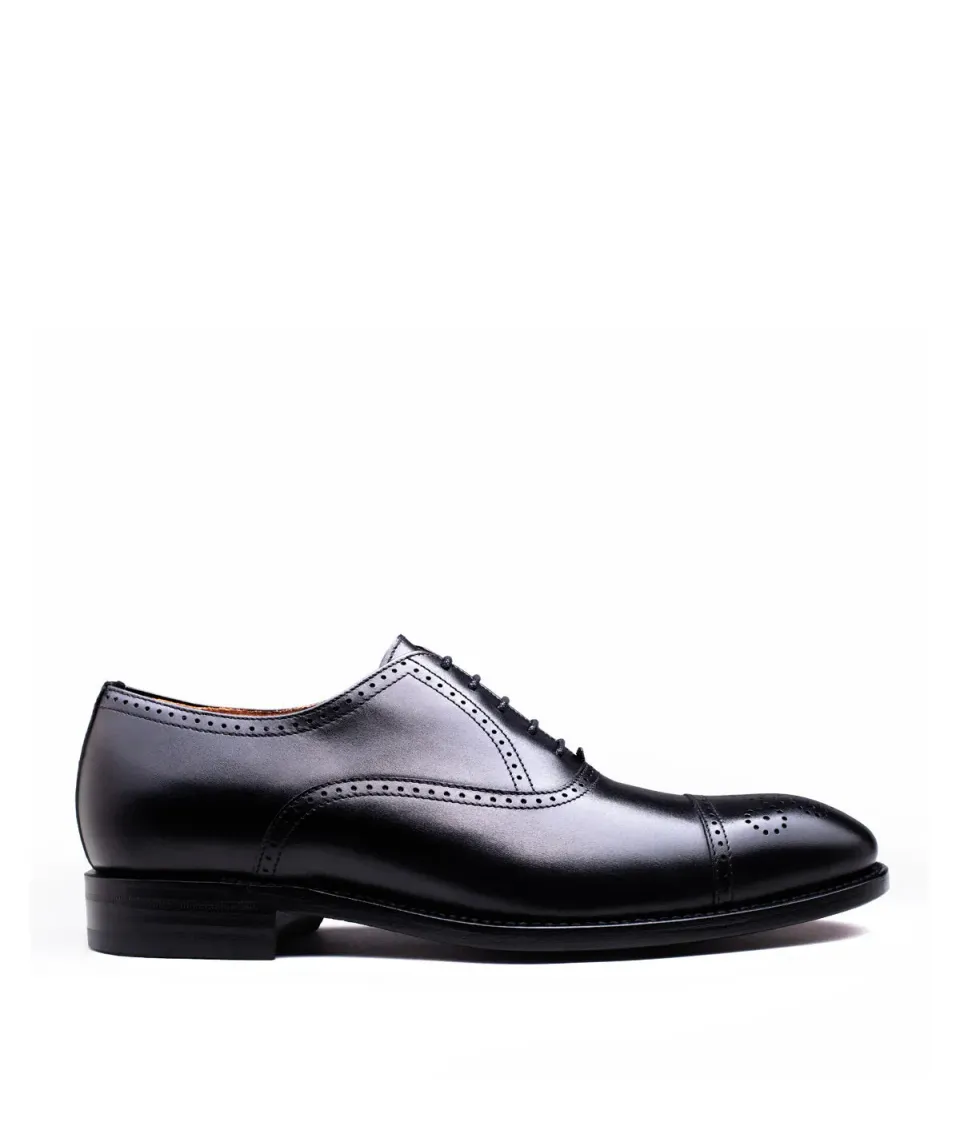 Finsbury Diplomat oxfordschoenen zwart leer