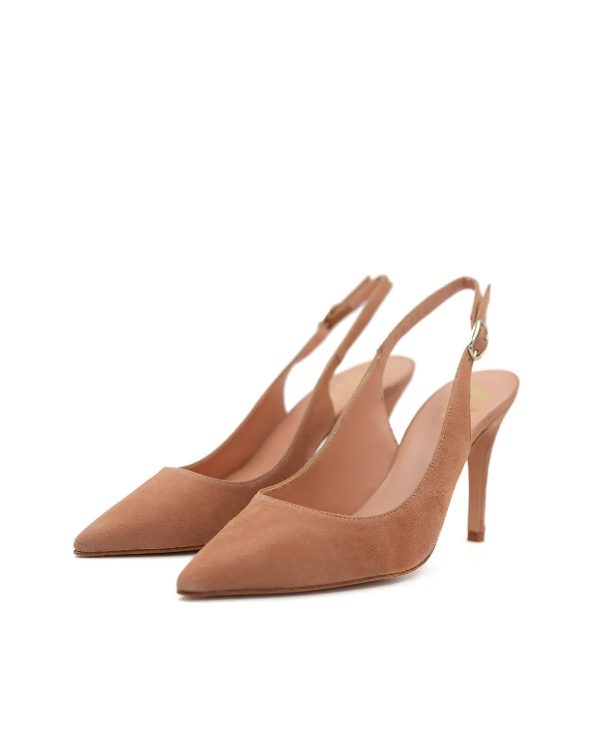 Finsbury Kelly pumps beige velours 8 cm