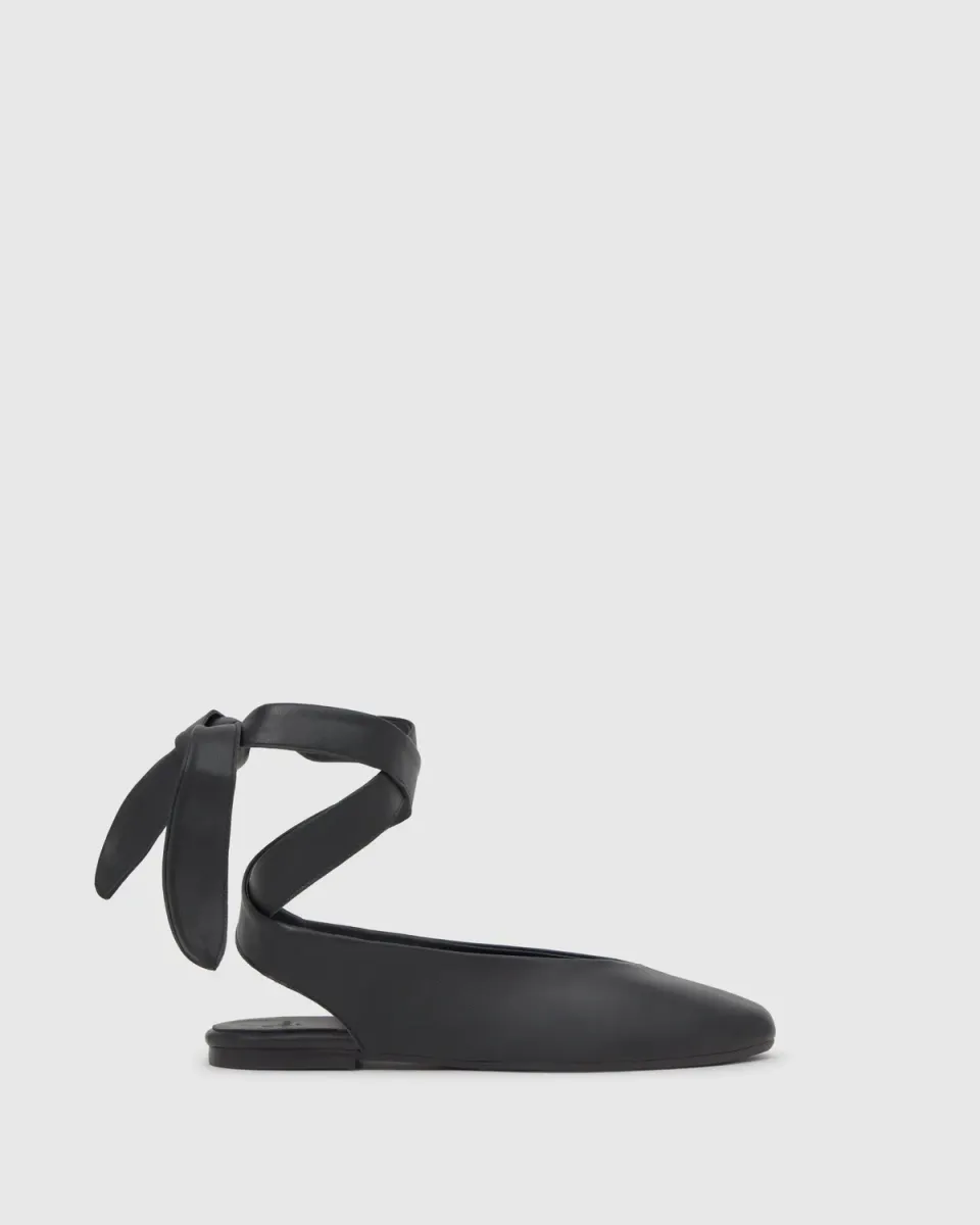 Castaner Sybil 280 ballerina's zwart leer