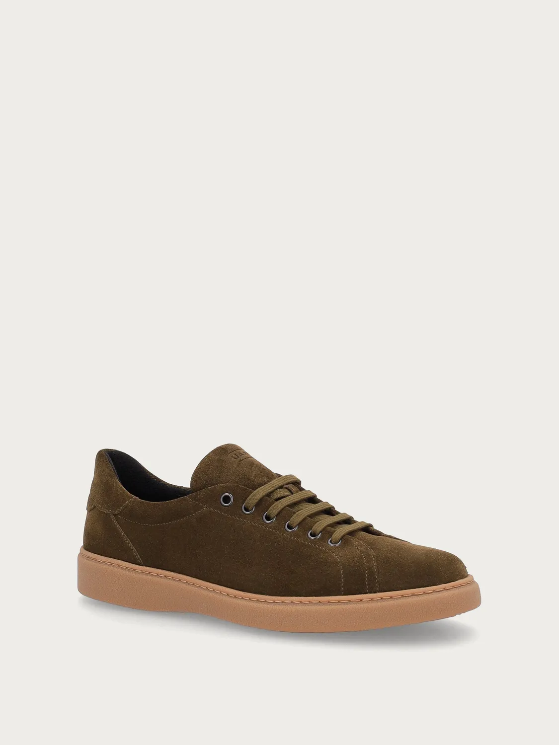 Frau Verona sneakers groen suede heren