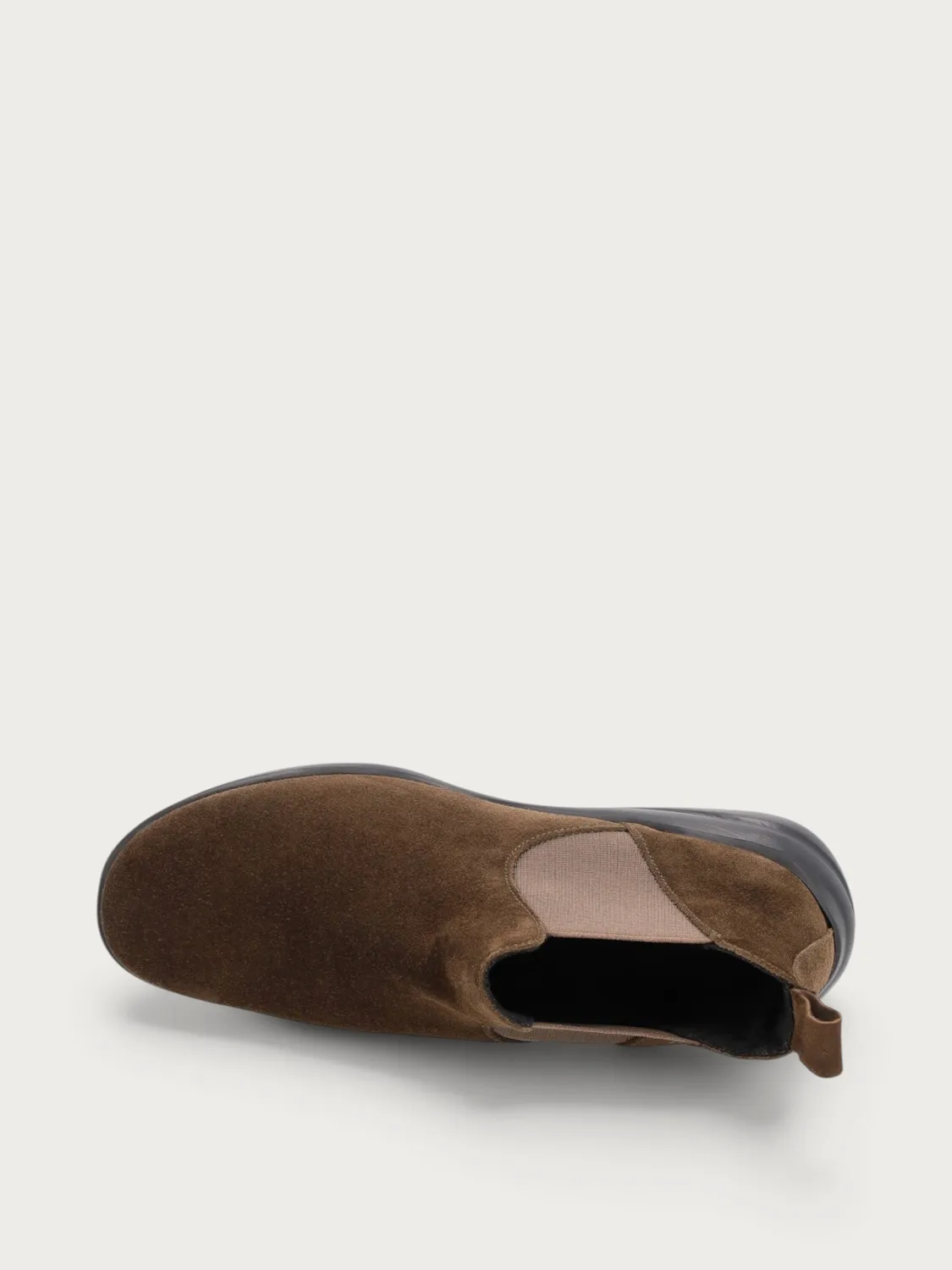 Frau Comfort Tech beatle boots groen suède