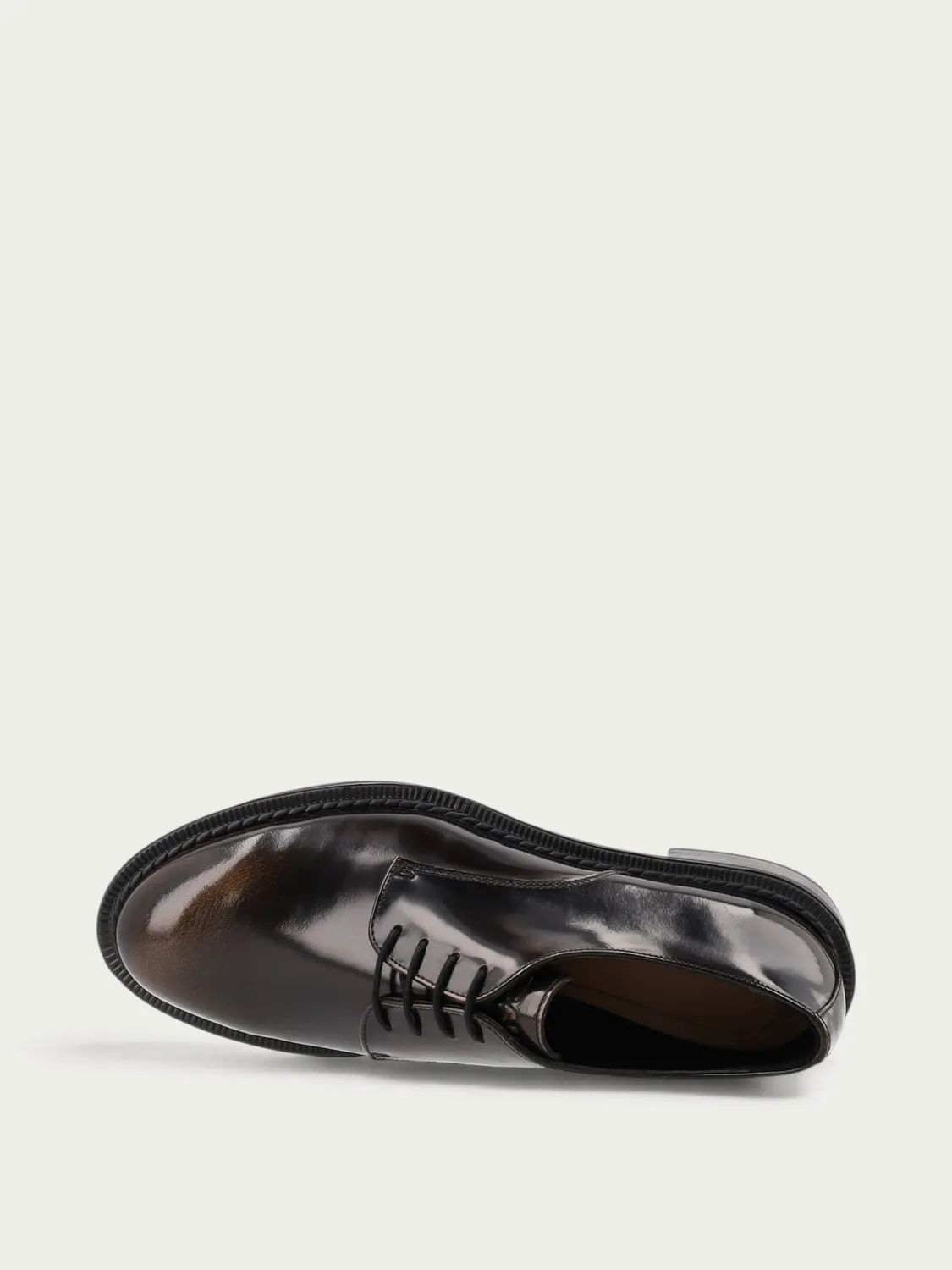 Frau Verona dames oxford schoenen bruin leer