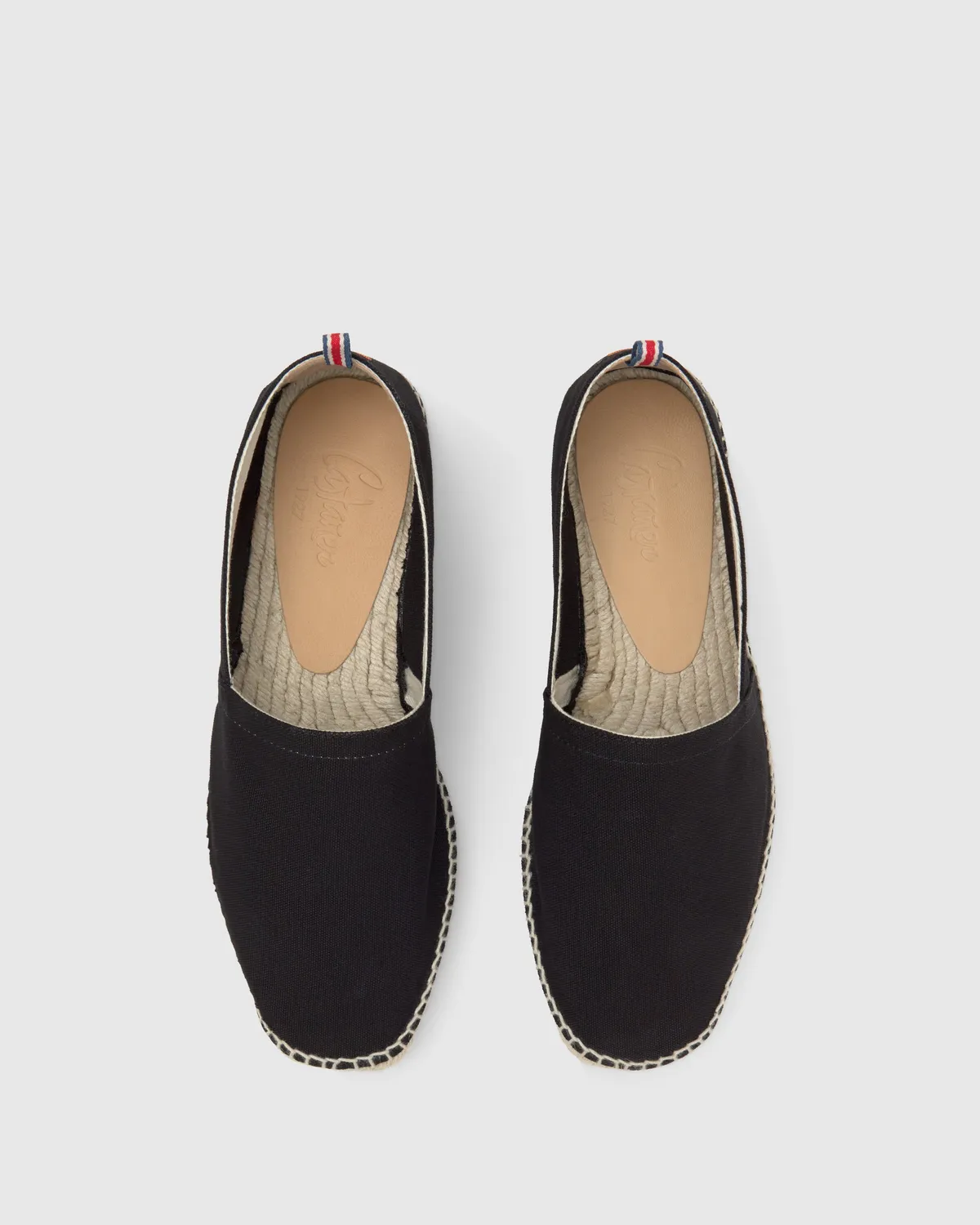 Castaner Pablo 001 espadrille canvas zwart heren