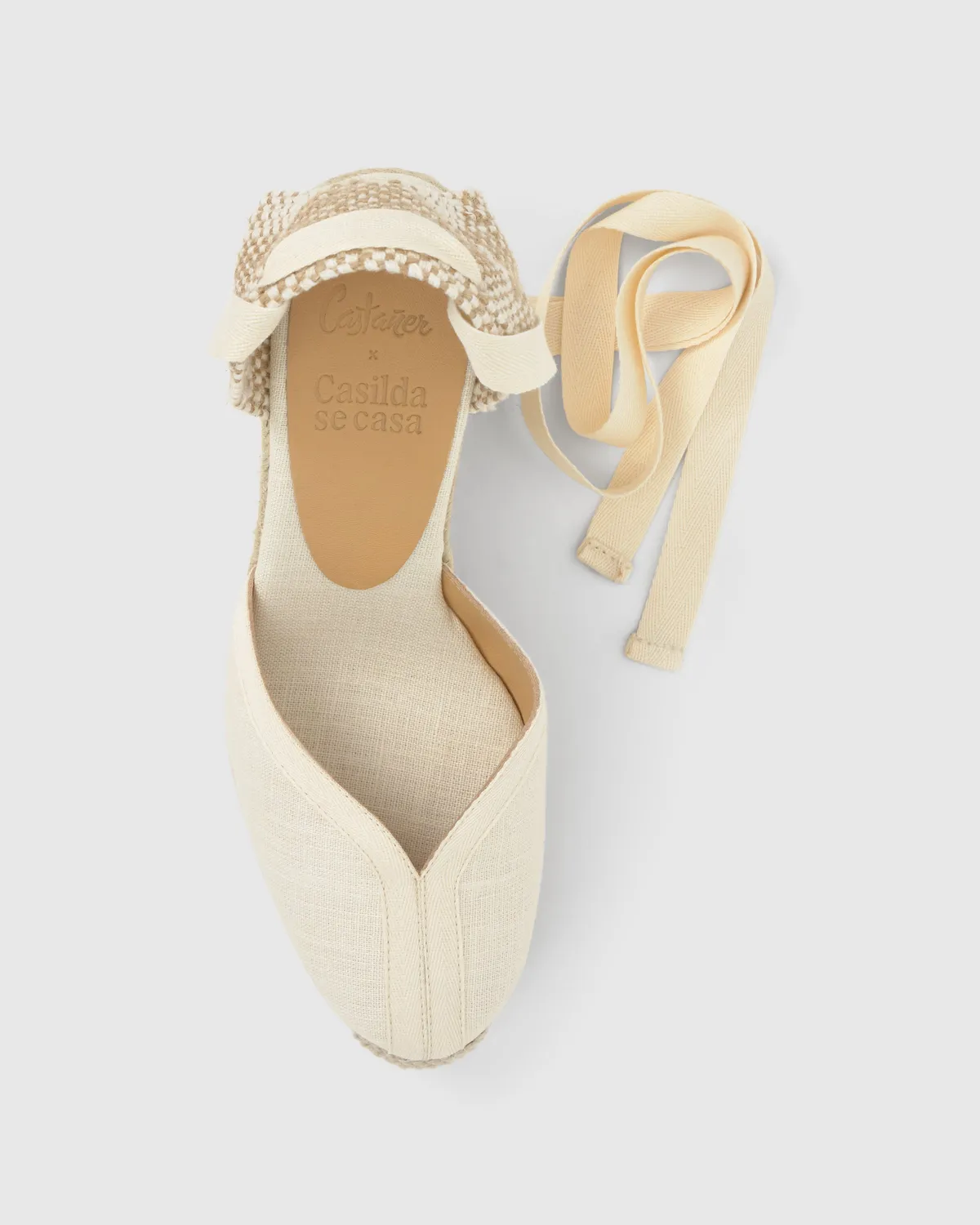Castañer CARMEN CSC/8ED/003 espadrilles ecru linnen