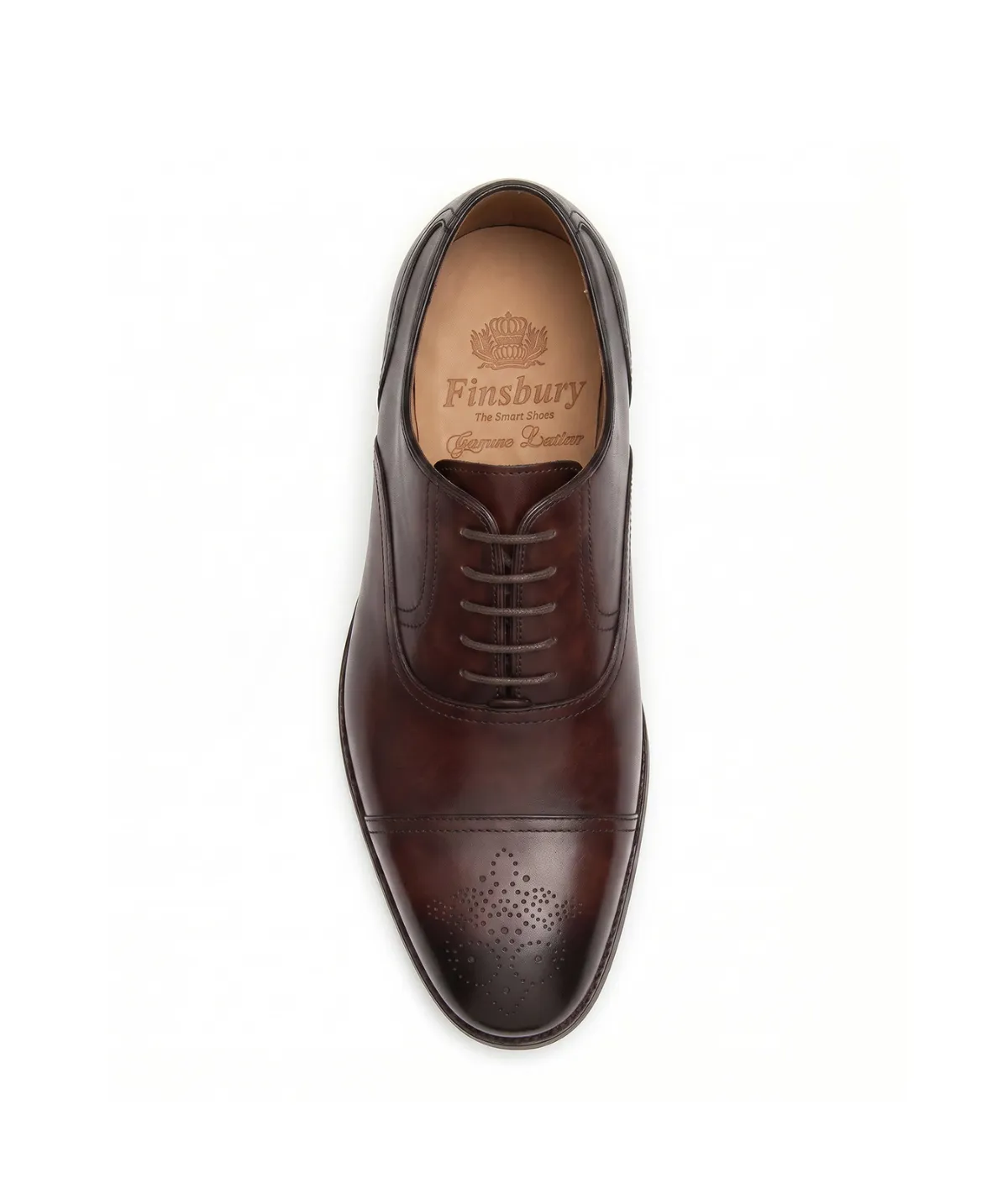 Finsbury Damiano oxford bruin volnerf kalfsleer