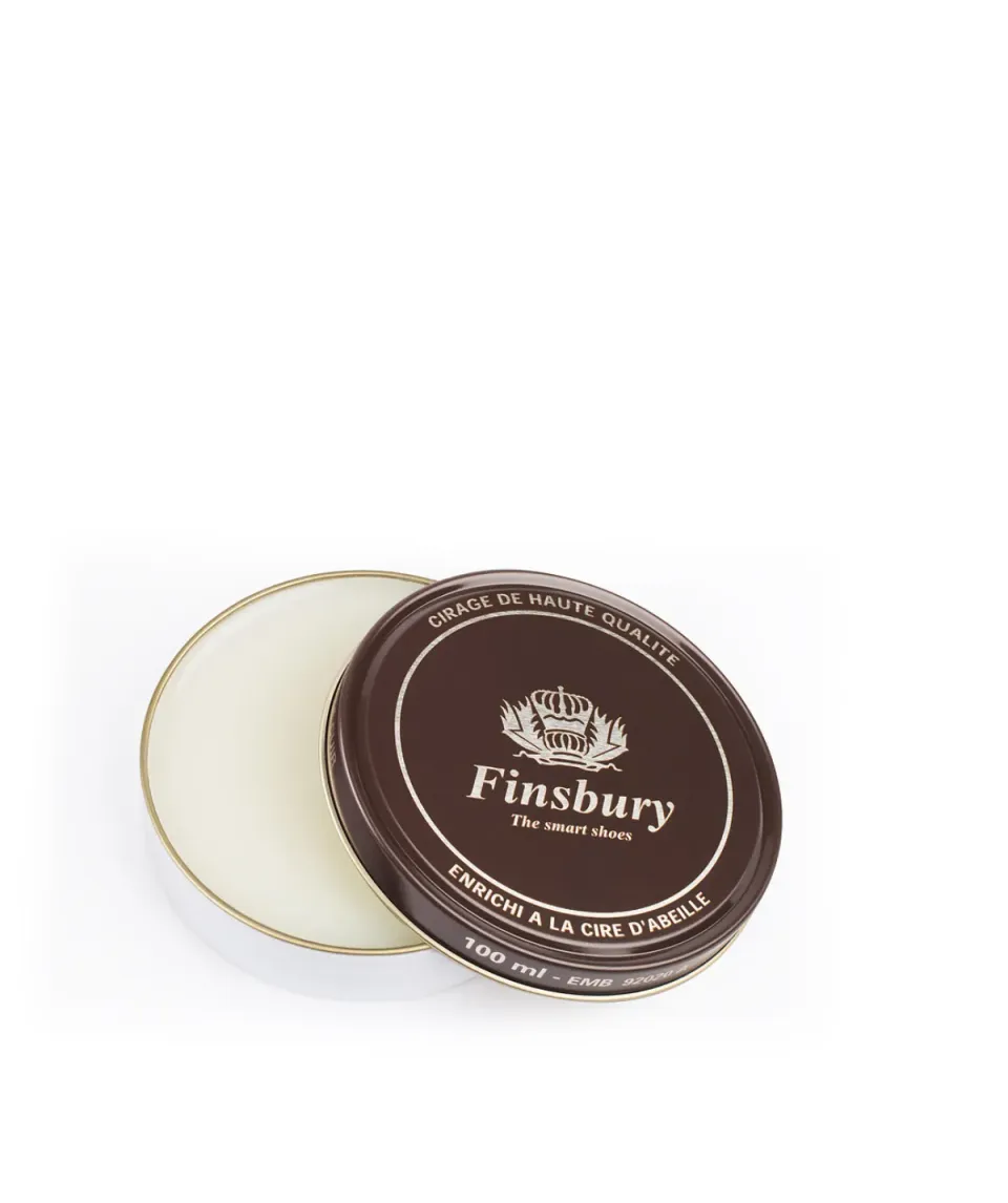 Finsbury schoencrème kleurloos bijenwas