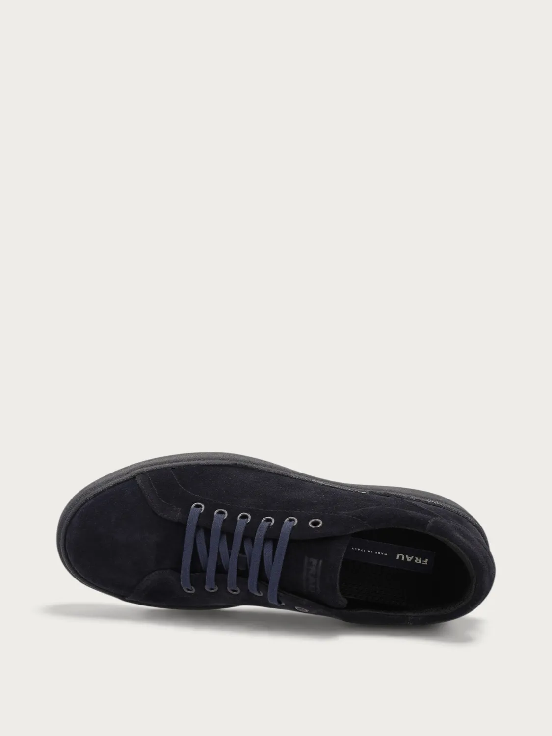 Frau Verona sneakers blauw suède casual heren
