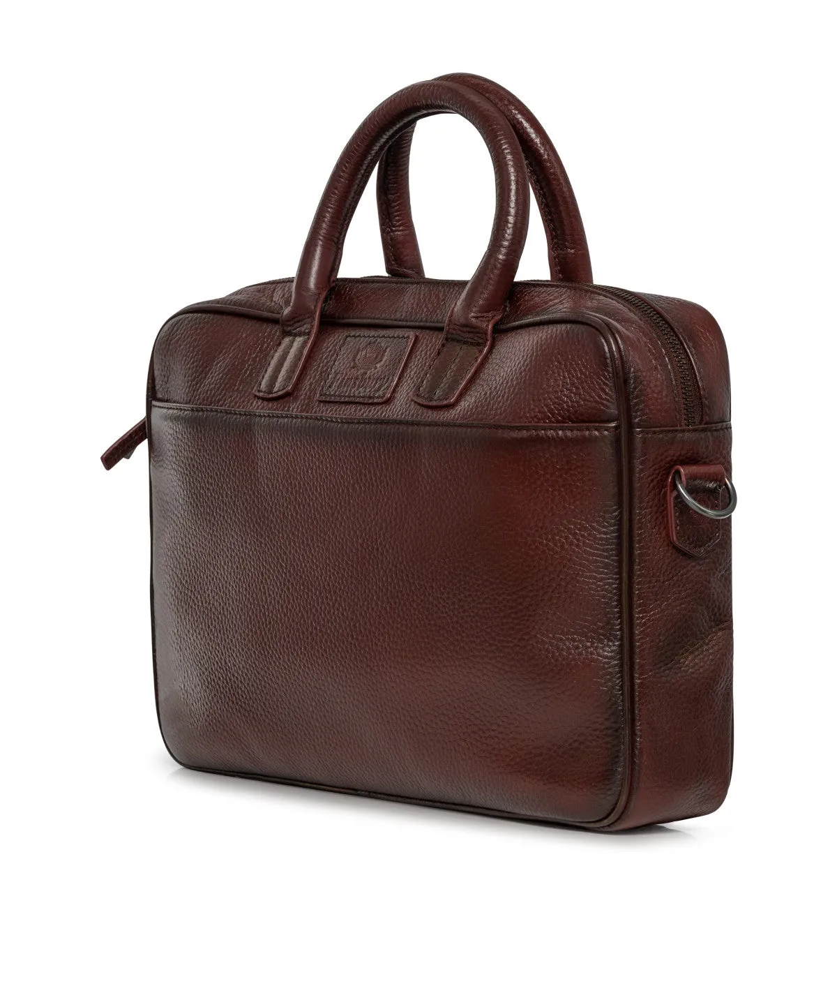 Finsbury aktetas bordeaux nerfleer laptop