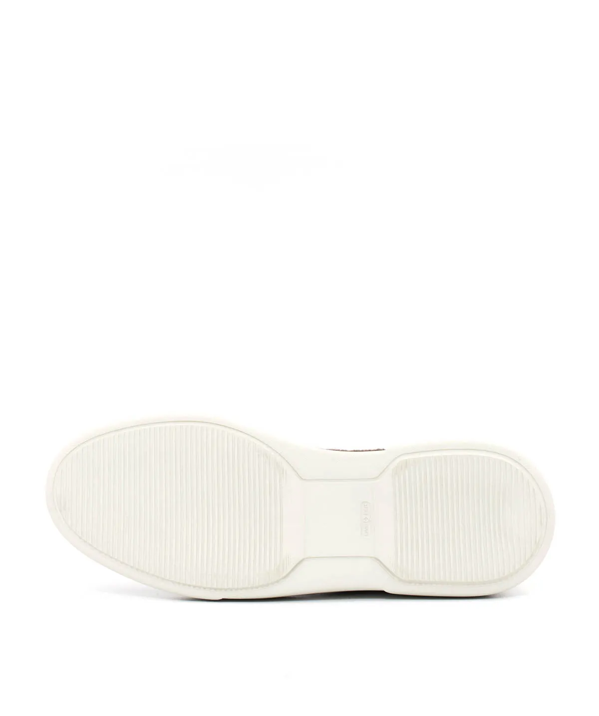 Finsbury Magnus sneaker heren bruin vilt en leer lage top