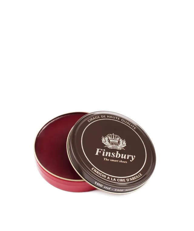 Finsbury schoencrème bordeaux bijenwas