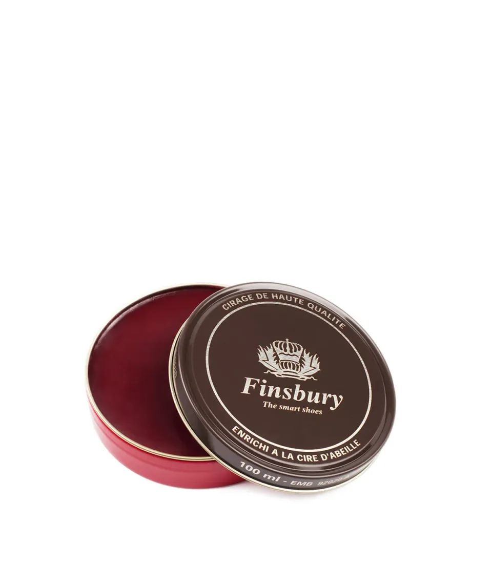Finsbury schoencrème bordeaux bijenwas