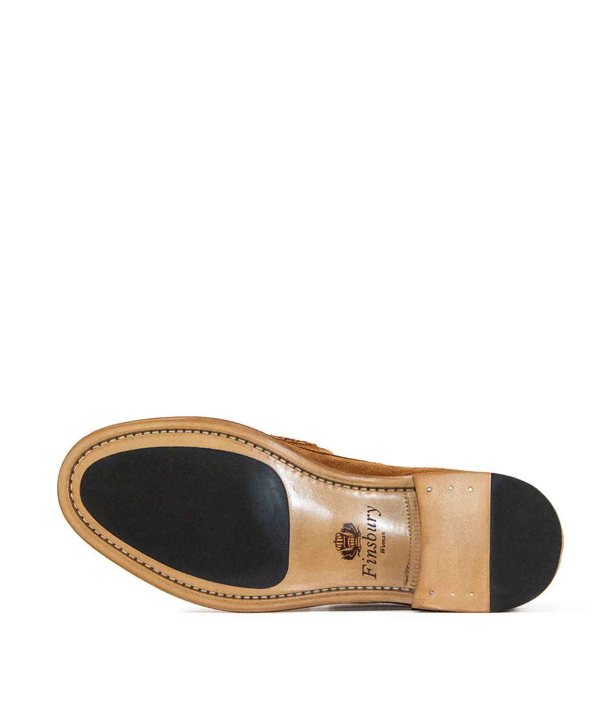 Finsbury Tiffany loafers bruin suède dames