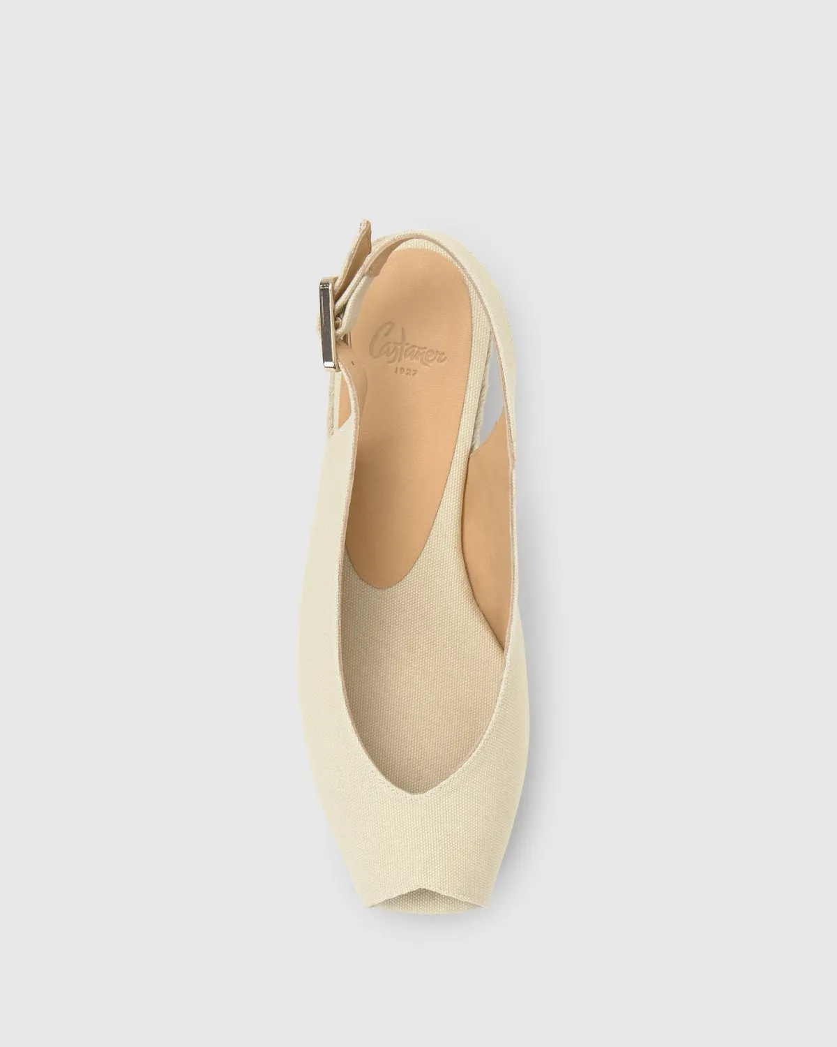 Castaner Dosalia/3/001 espadrilles ivoor wig
