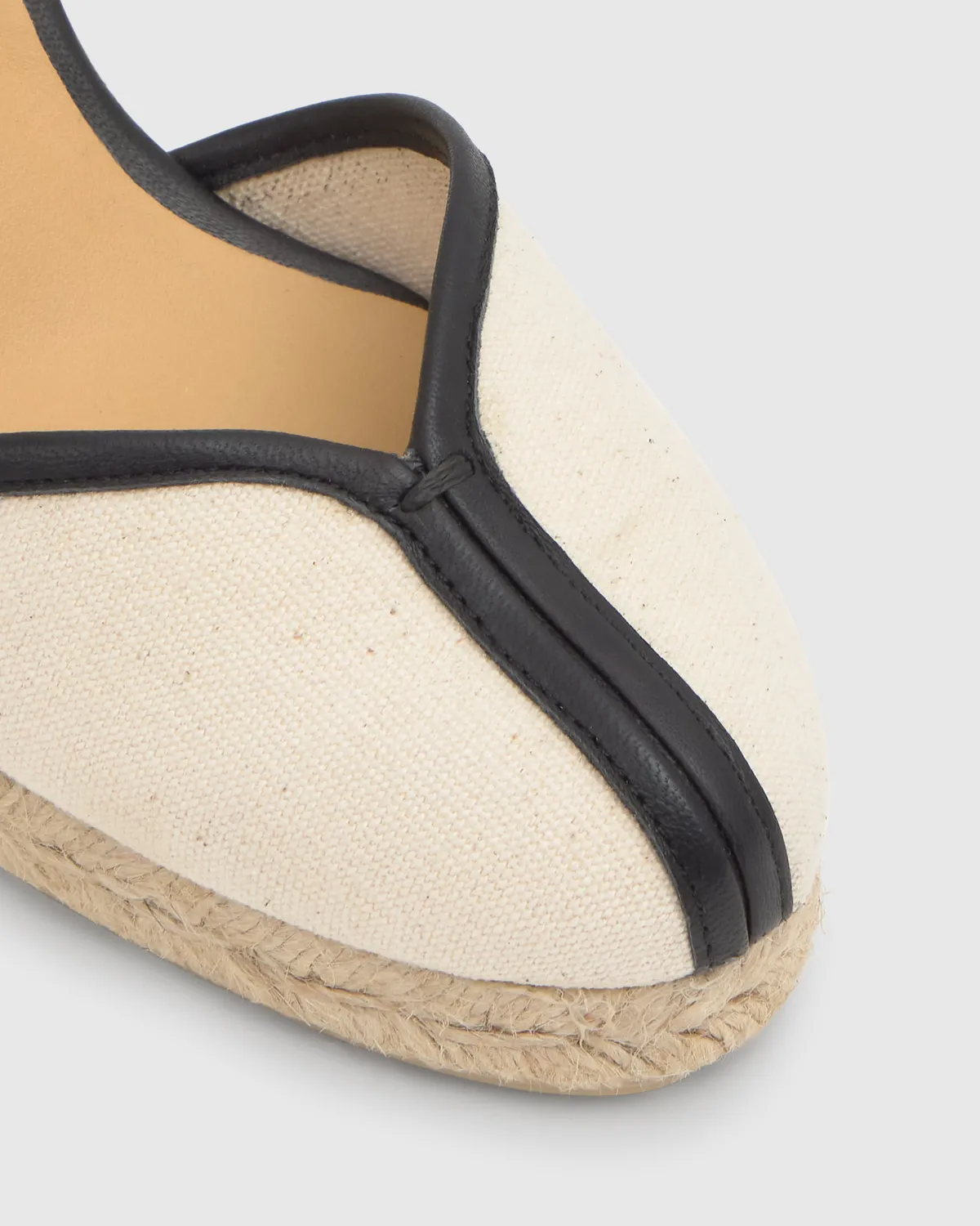Castaner Cecilia 8/292 espadrilles ecru canvas 9 cm