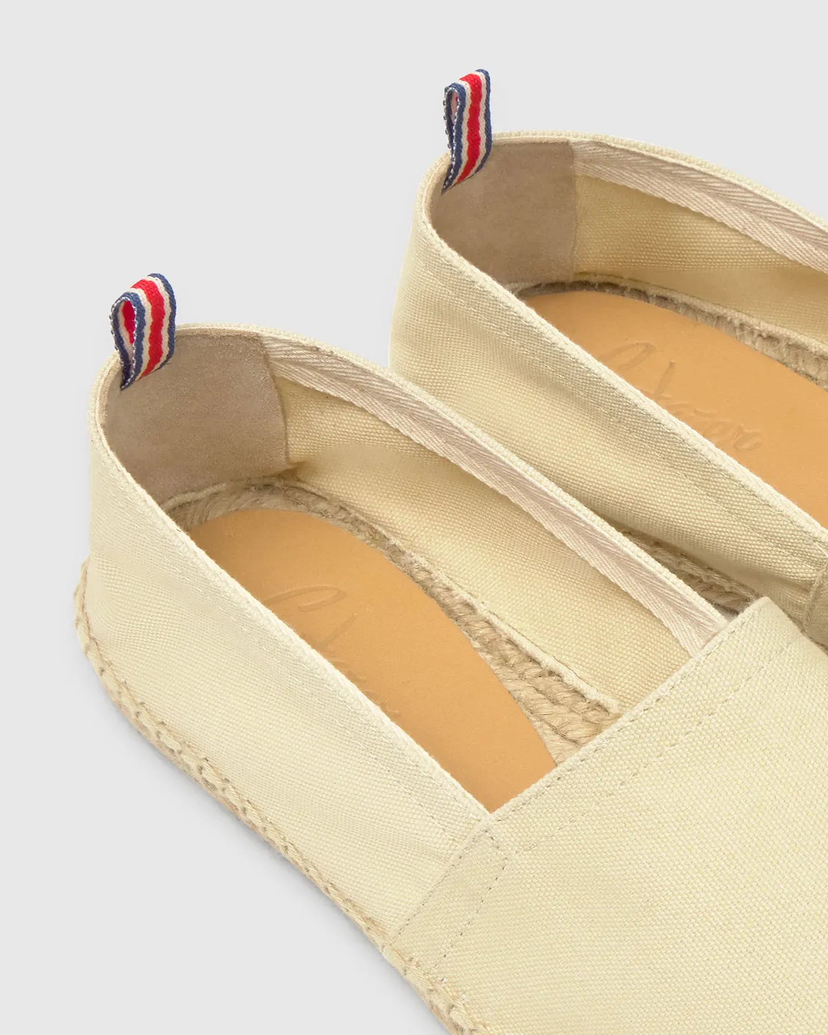 Castaner Pablo 001 espadrille ivoor biologisch katoen