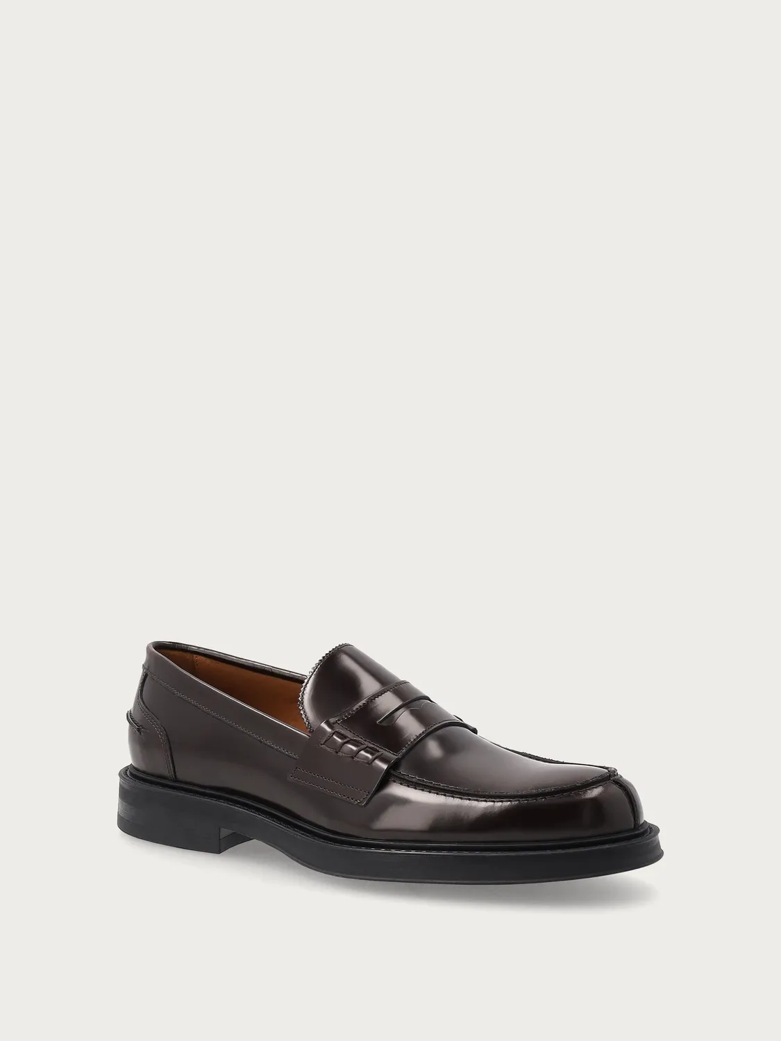 Frau Verona bruine brushed loafers heren varsity