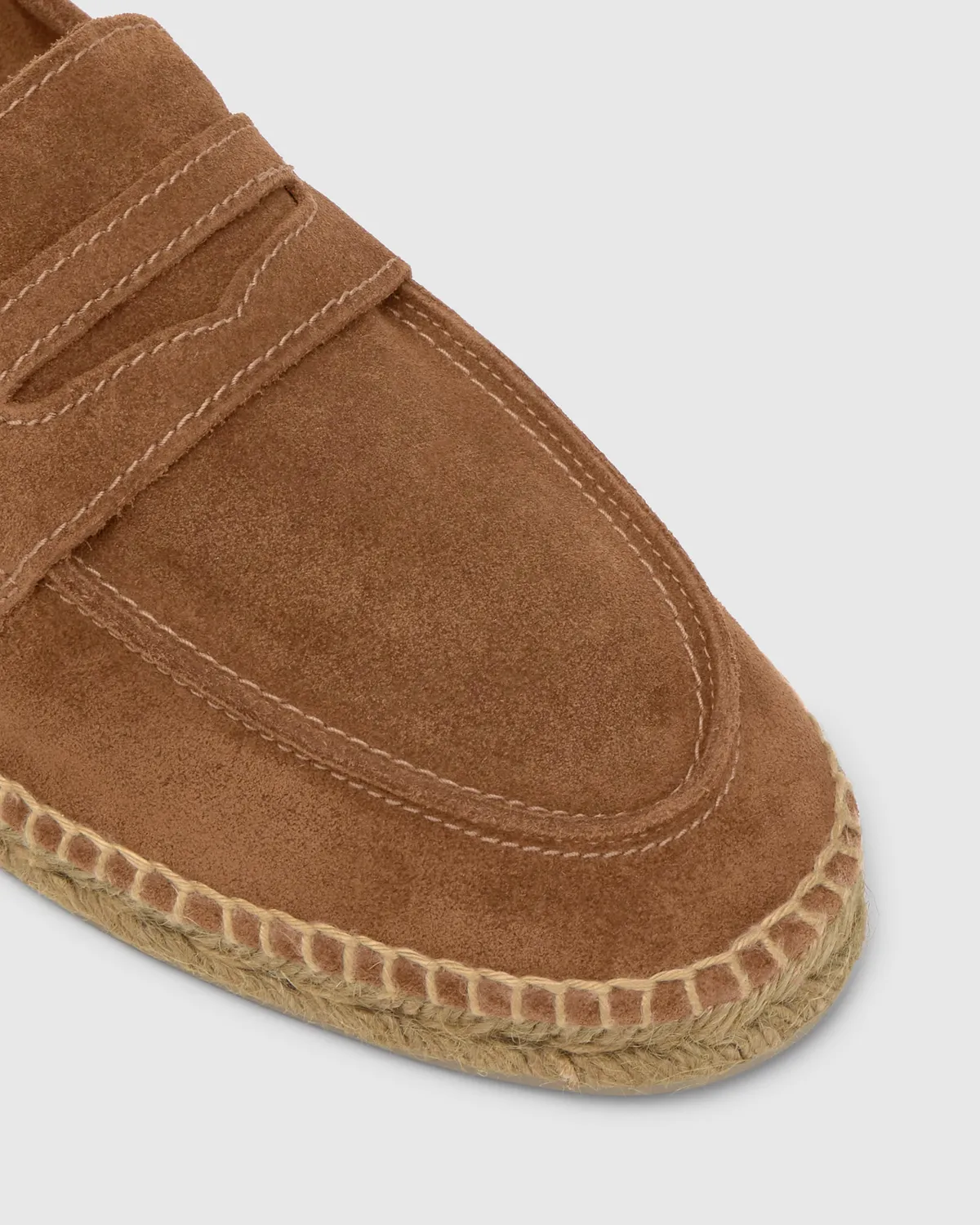 Castaner Nacho T 186 espadrilles cognac leer