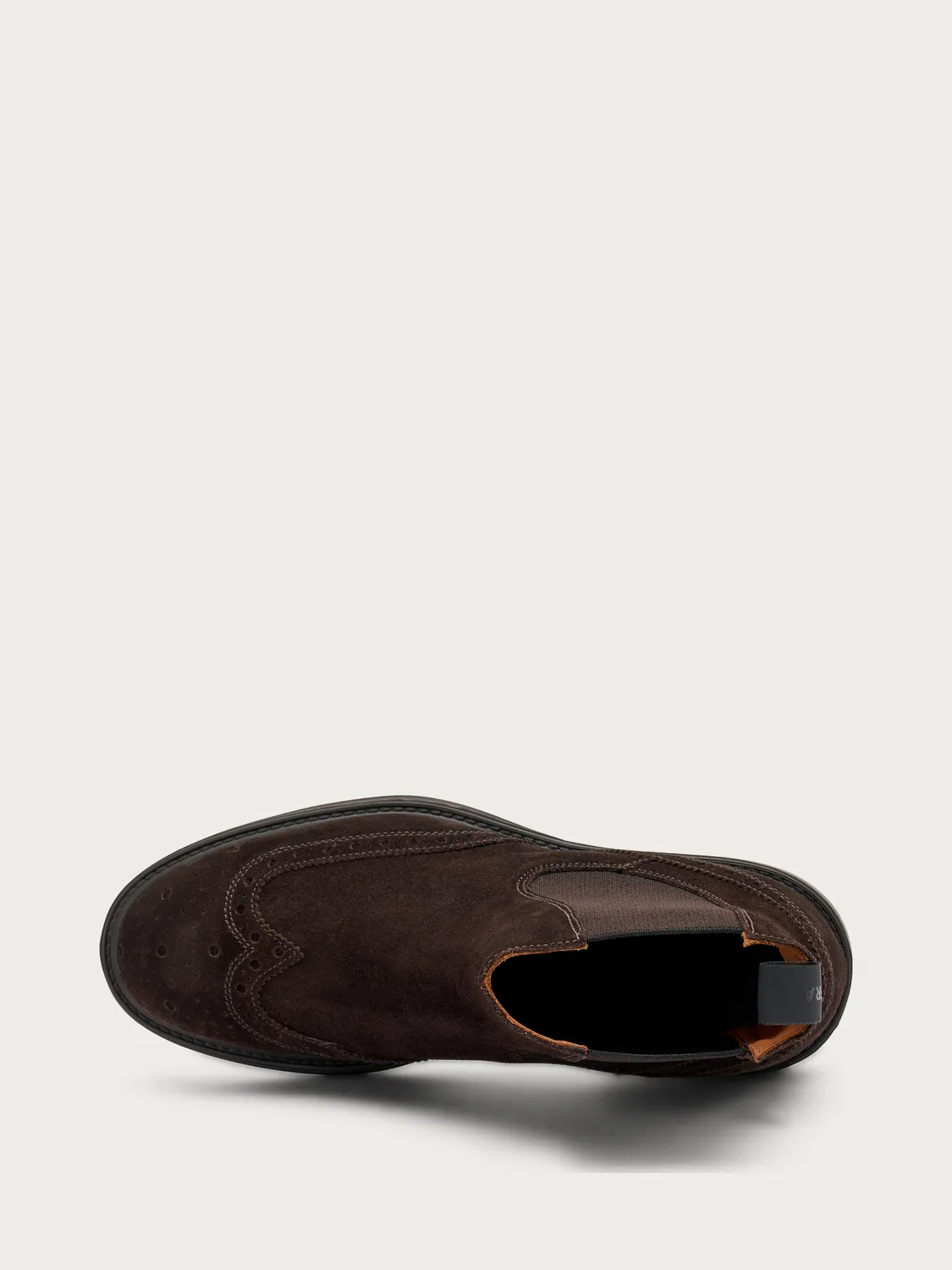Frau Verona bruine suède chelsea boots heren