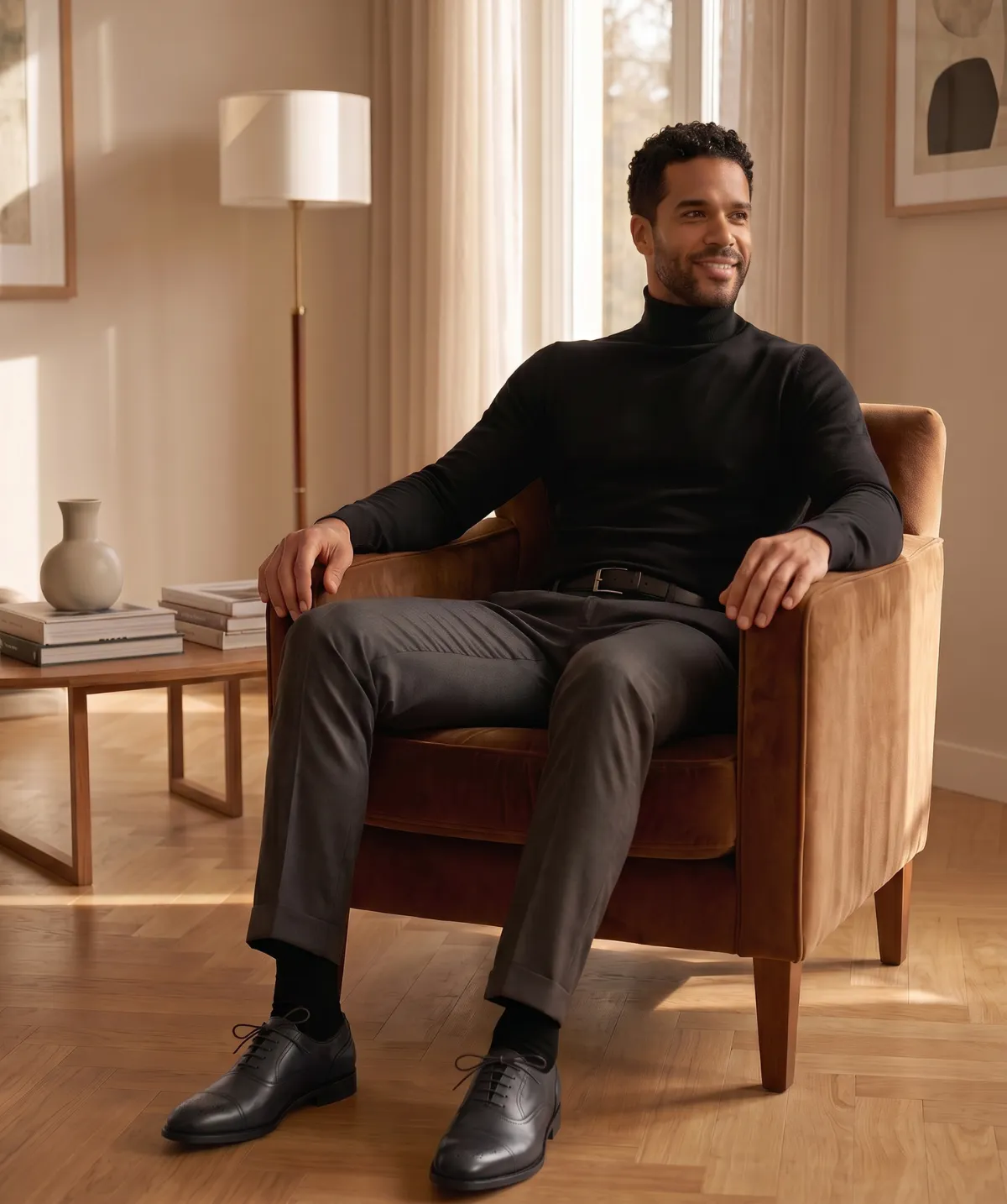Finsbury Damiano veterschoenen donkergrijs leer
