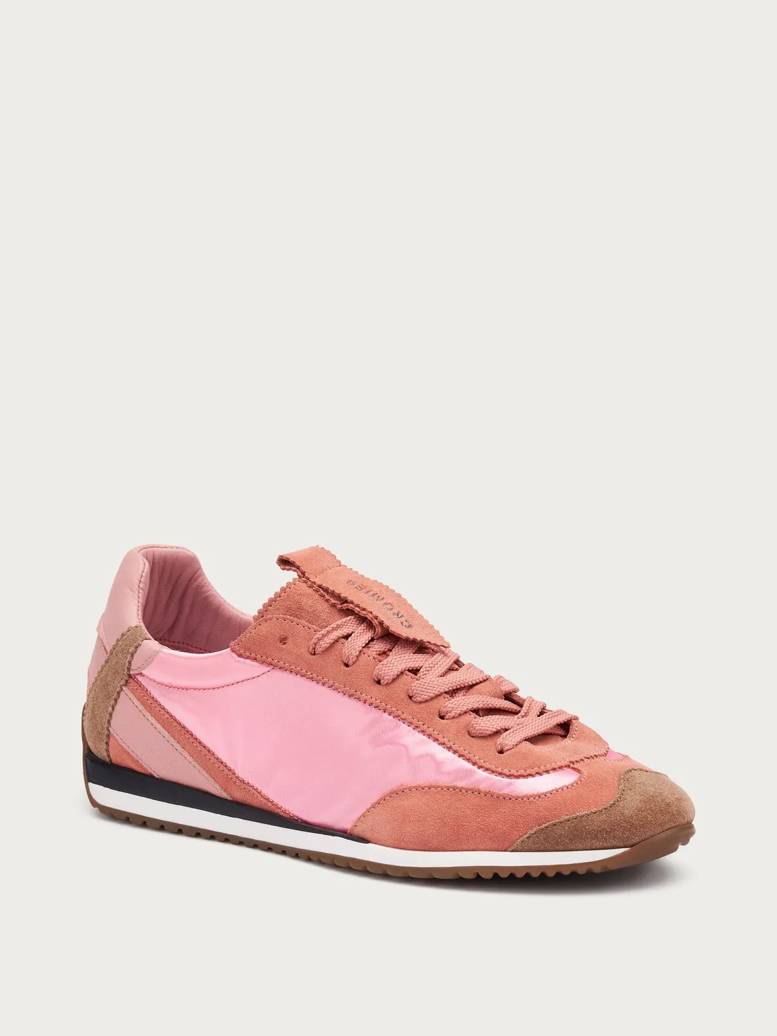 Cromier Ether retro sneakers dames satijn