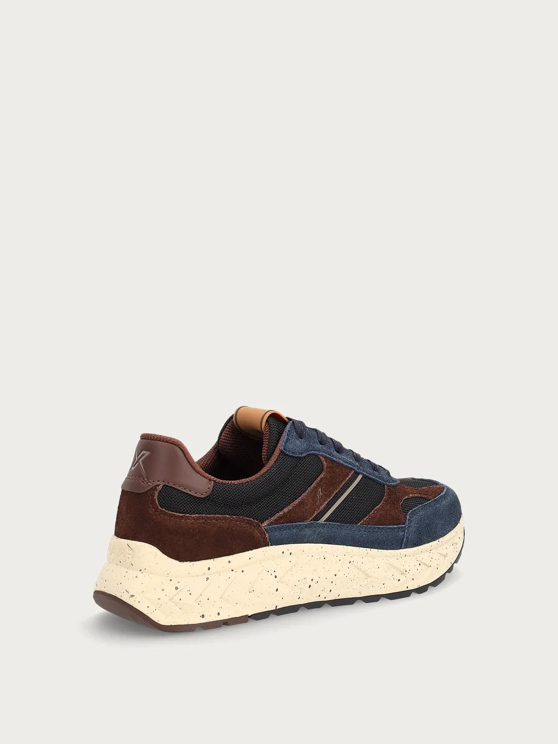Frau Cross Hybrid sneakers blauw leer heren