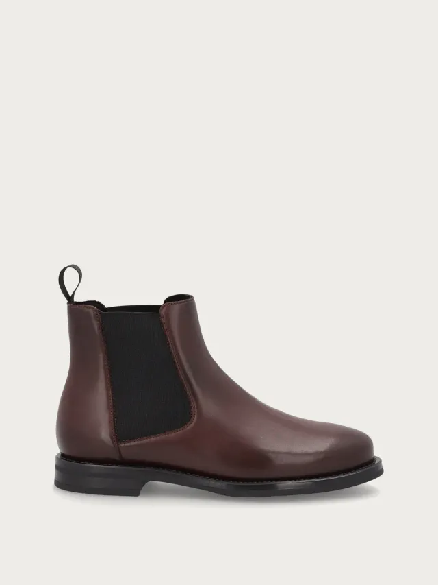 Frau Re-Genesis beatle boots bruin recycled leer