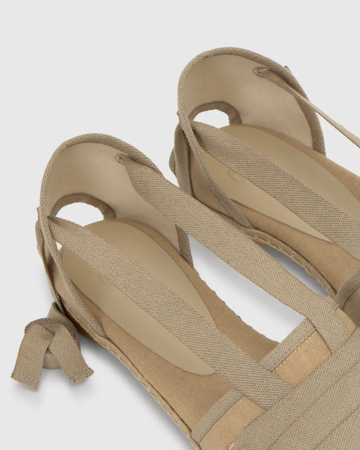 Castaner Glen 293 espadrilles zand plat canvas