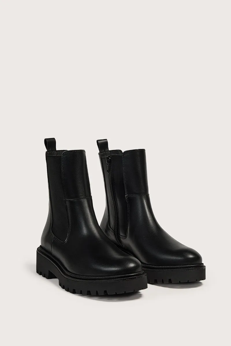 Bryan Stepwise Marion chelsea boots zwart leer