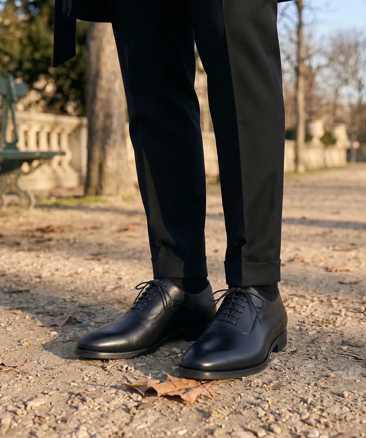 Finsbury Andreas Oxford schoenen zwart leer