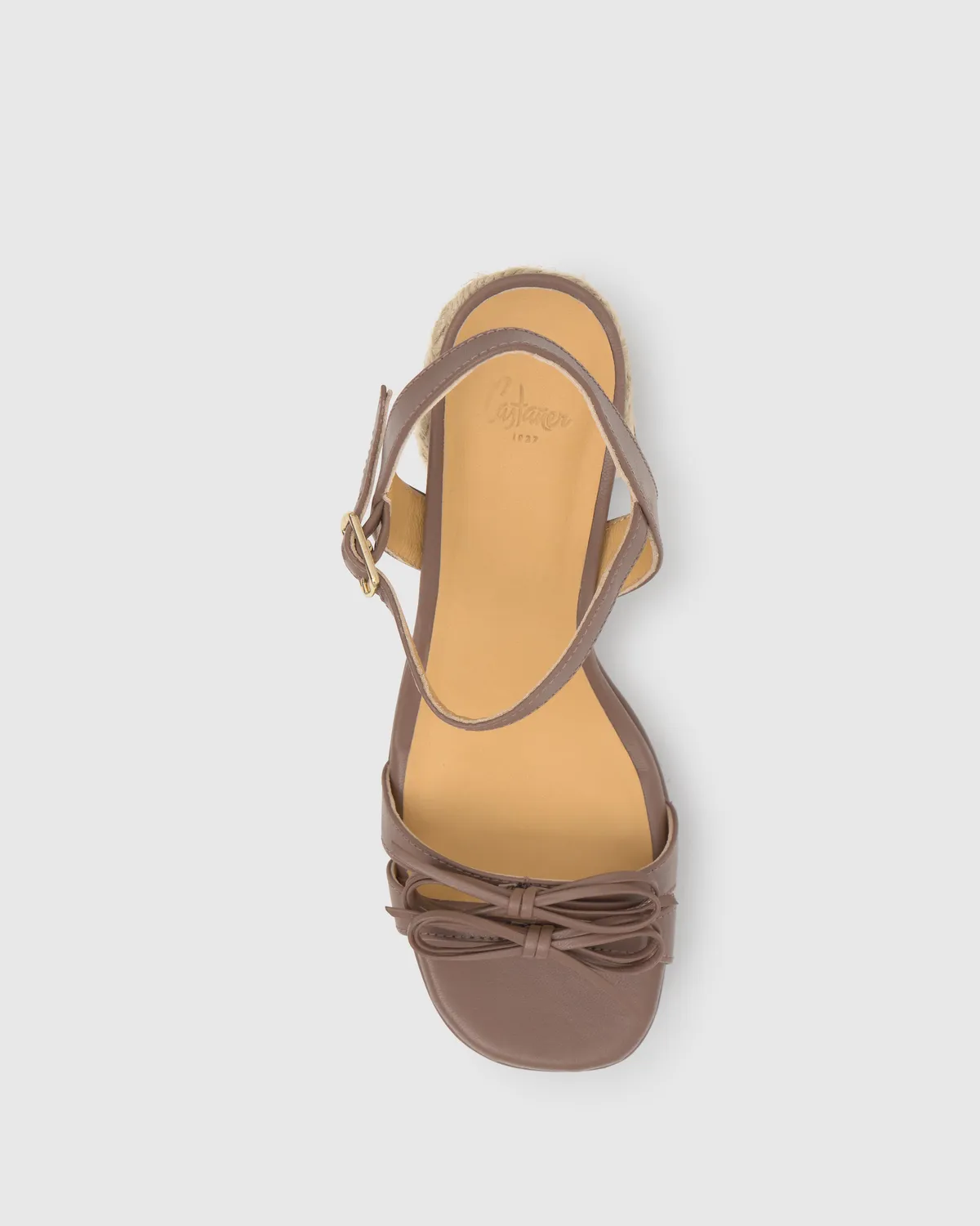 Castaner Florina/280 sandalen taupe leer 13cm
