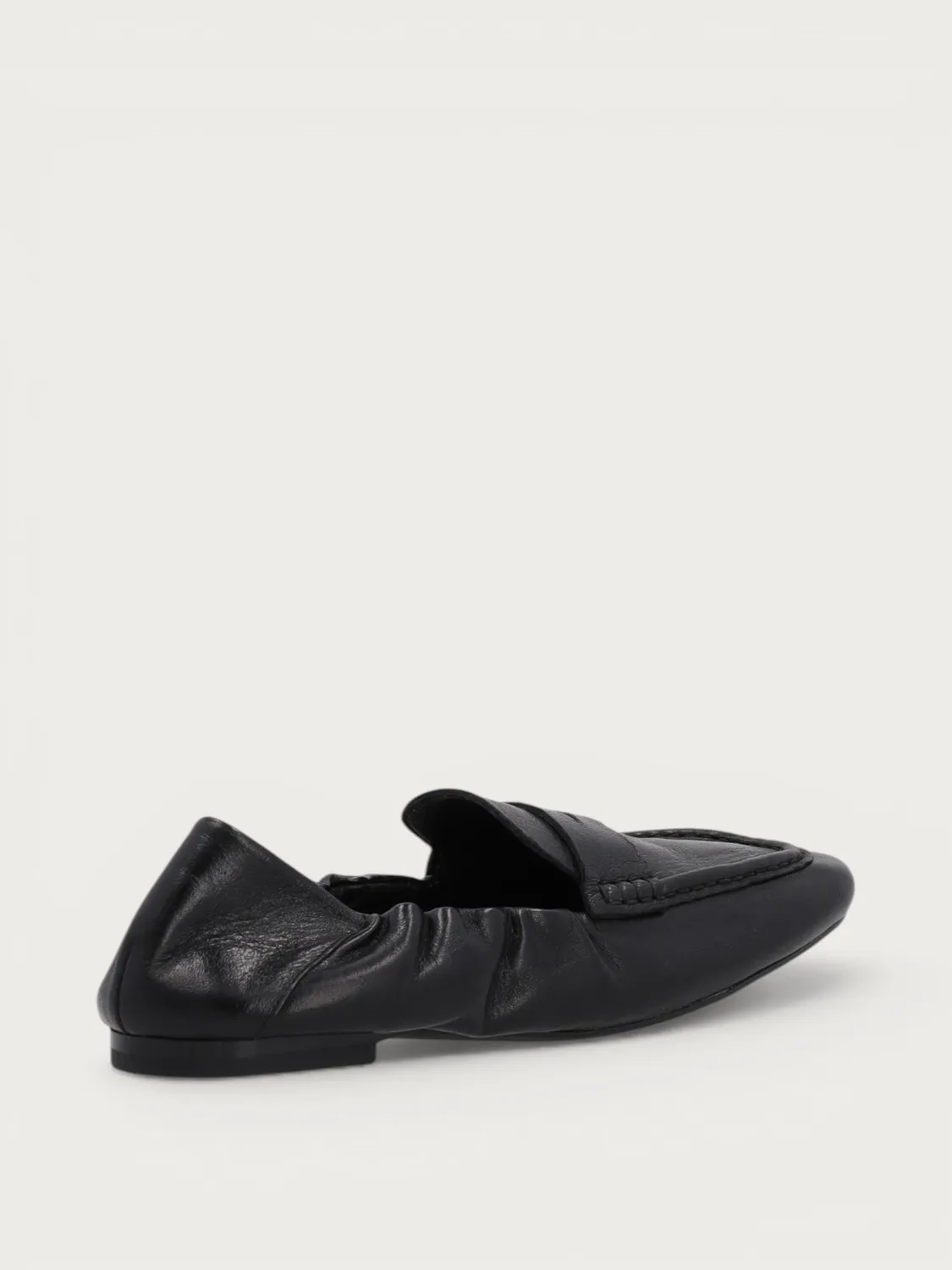 Frau Verona zwarte leren loafers dames zacht