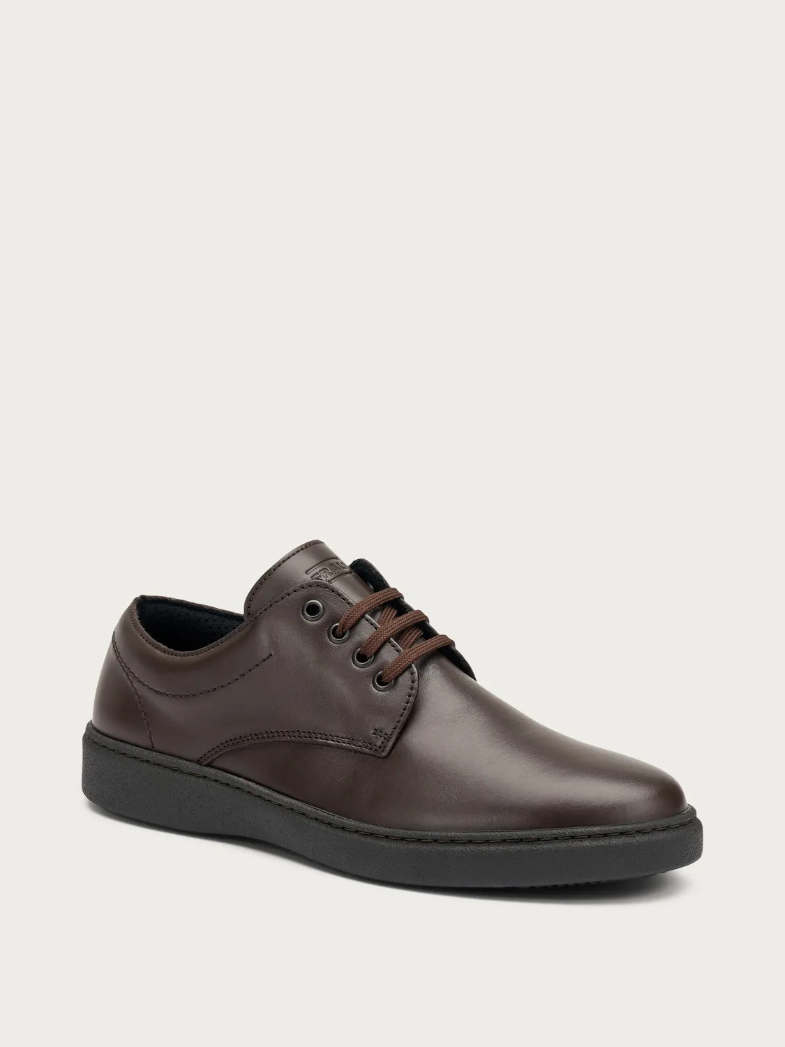 Frau Verona Derby herenschoenen donkerbruin suède