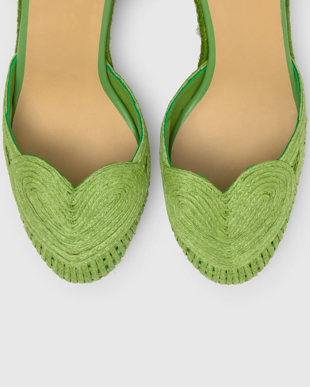 Castaner Cacia C 8 302 espadrille groen raffia