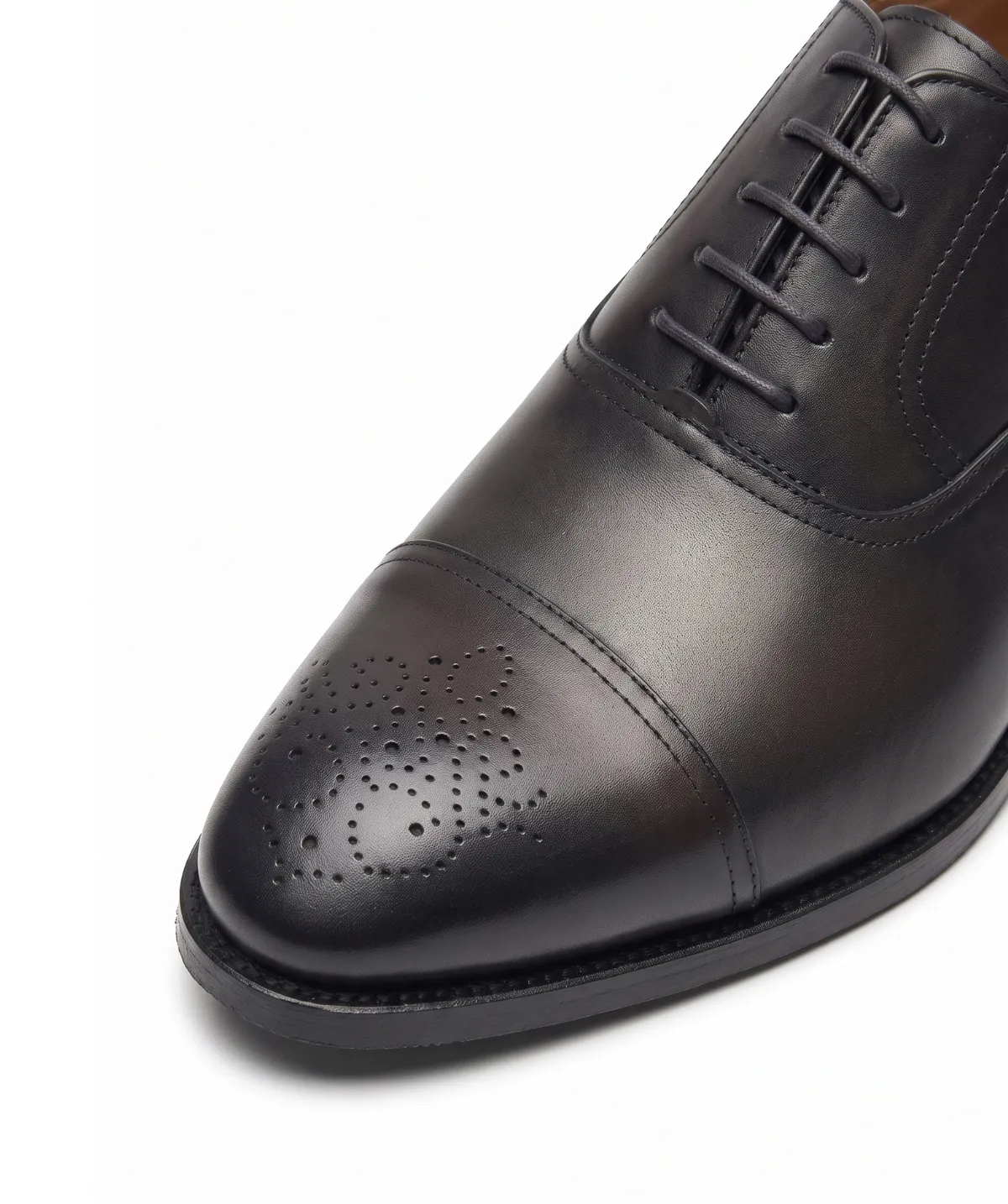 Finsbury Damiano veterschoenen donkergrijs leer