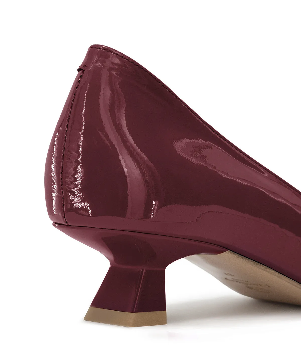 Finsbury Noemie pumps cherry bordeaux leer
