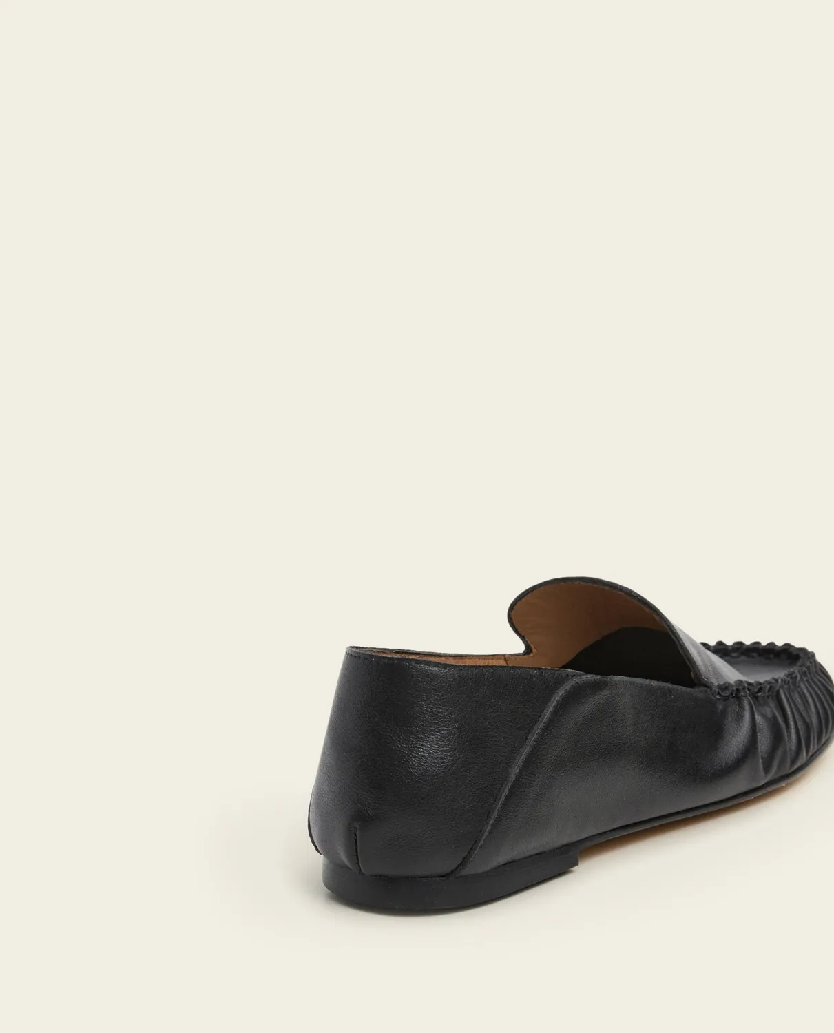 Flattered Bon Bon loafers zwart leer