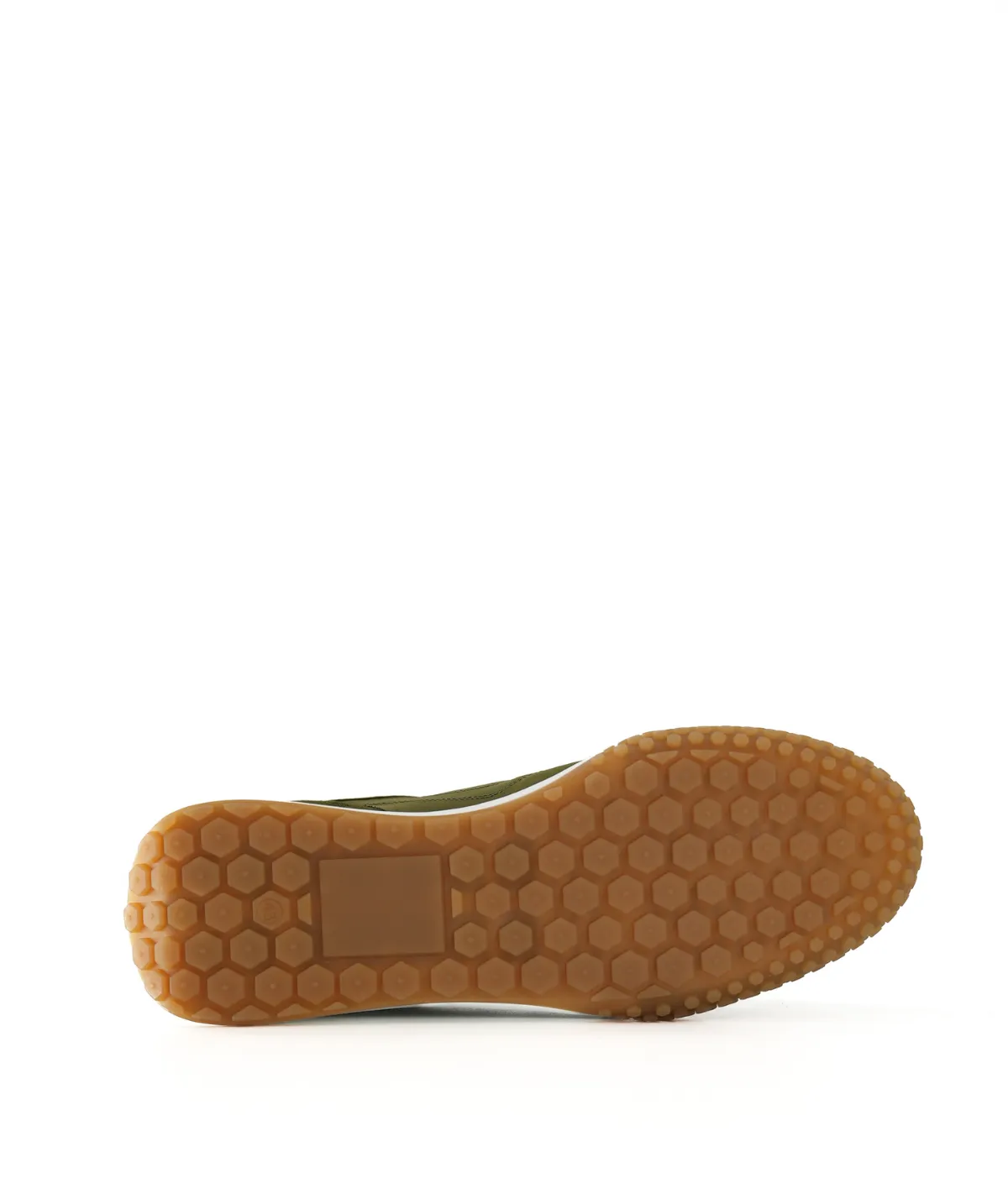 Finsbury Mathis sneaker olijfgroen canvas