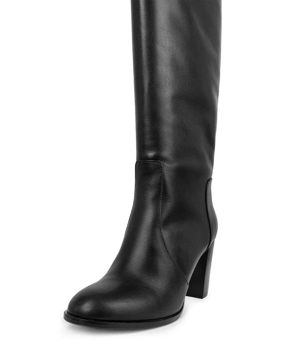 Finsbury Adriana laarzen zwart leer 7 cm hak