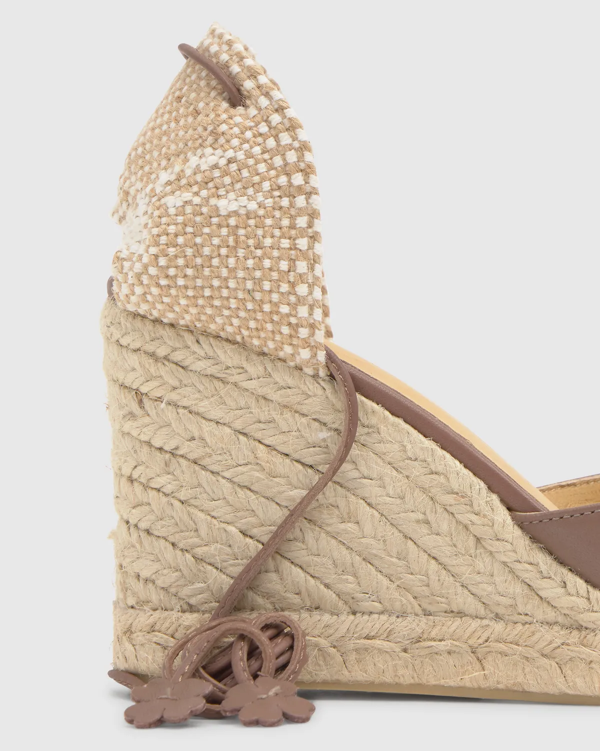 Castaner Carina/8/280 sleehakken taupe leer