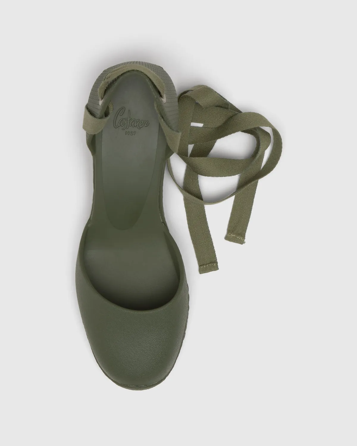 Castaner Careen 6 274 espadrille kaki 7 cm