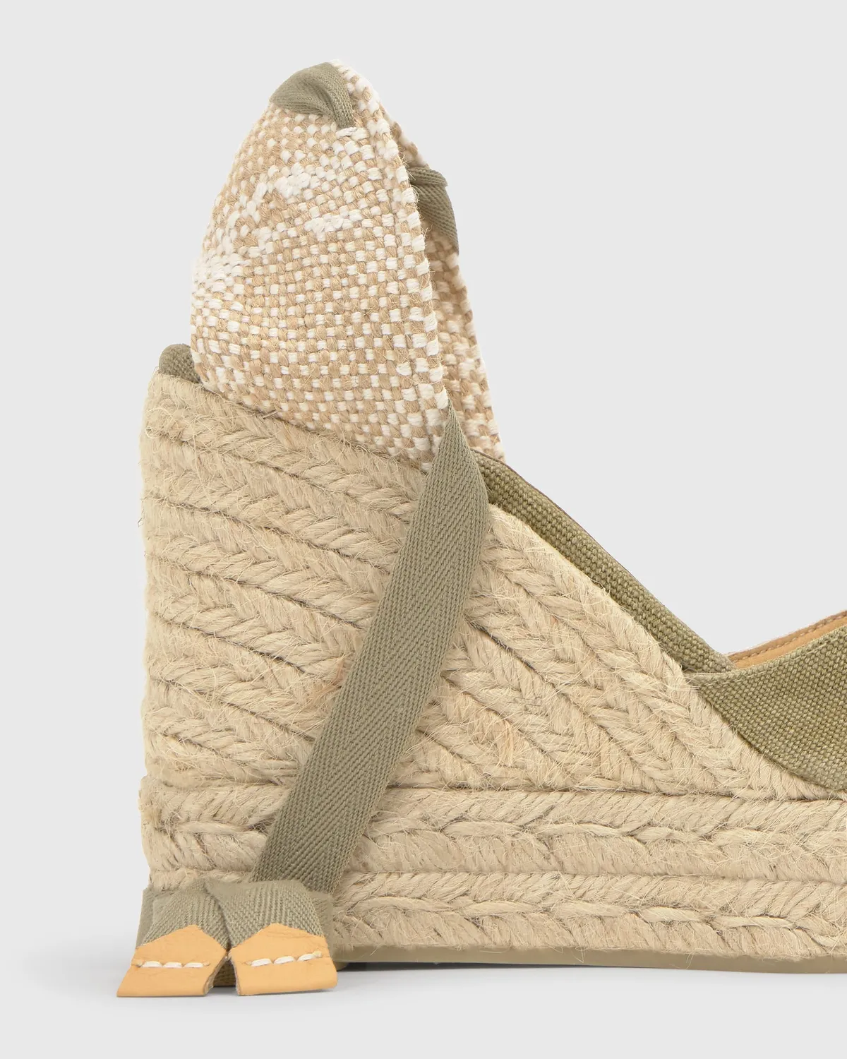 Castaner Chiara 8ED/002 espadrilles laurel groen canvas