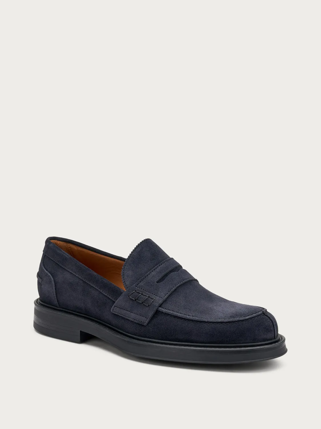 Frau Verona loafers blauw suède heren varsity