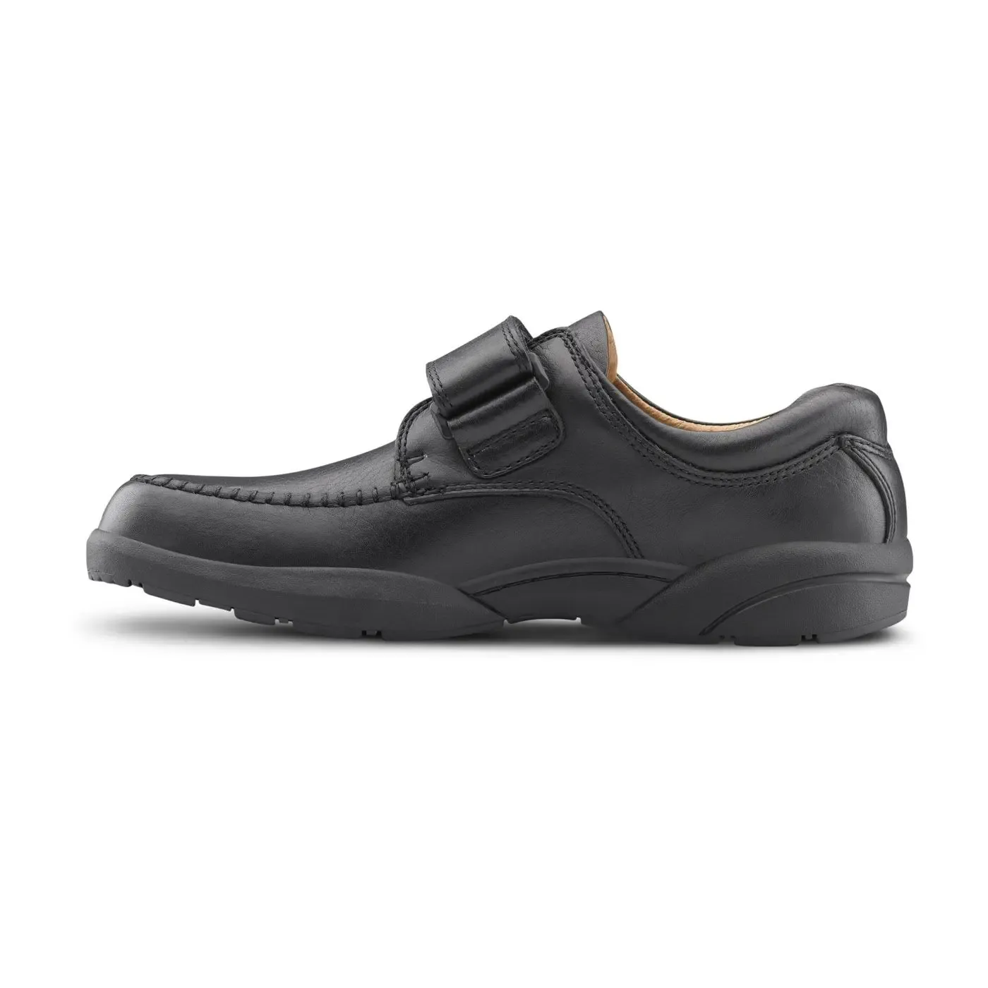 Dr. Comfort Scott heren mocassin leer klittenband