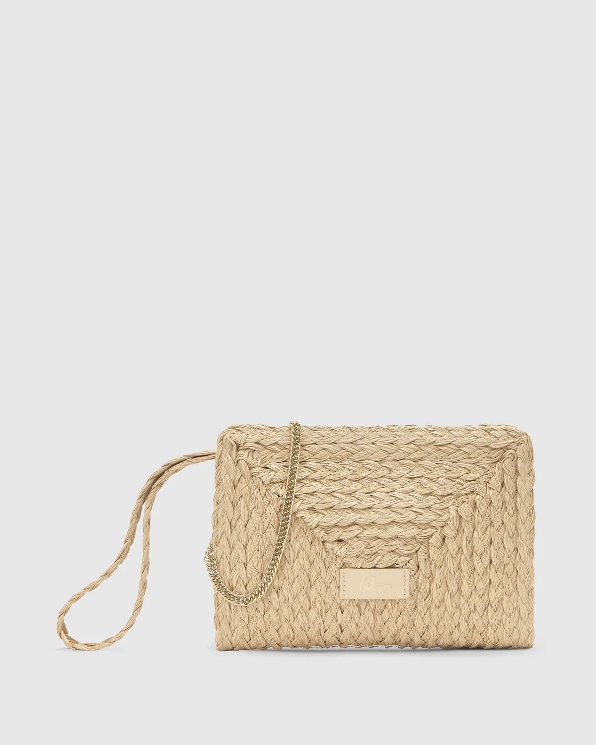 Castaner B. Bali 258 pochette raffia naturel rits