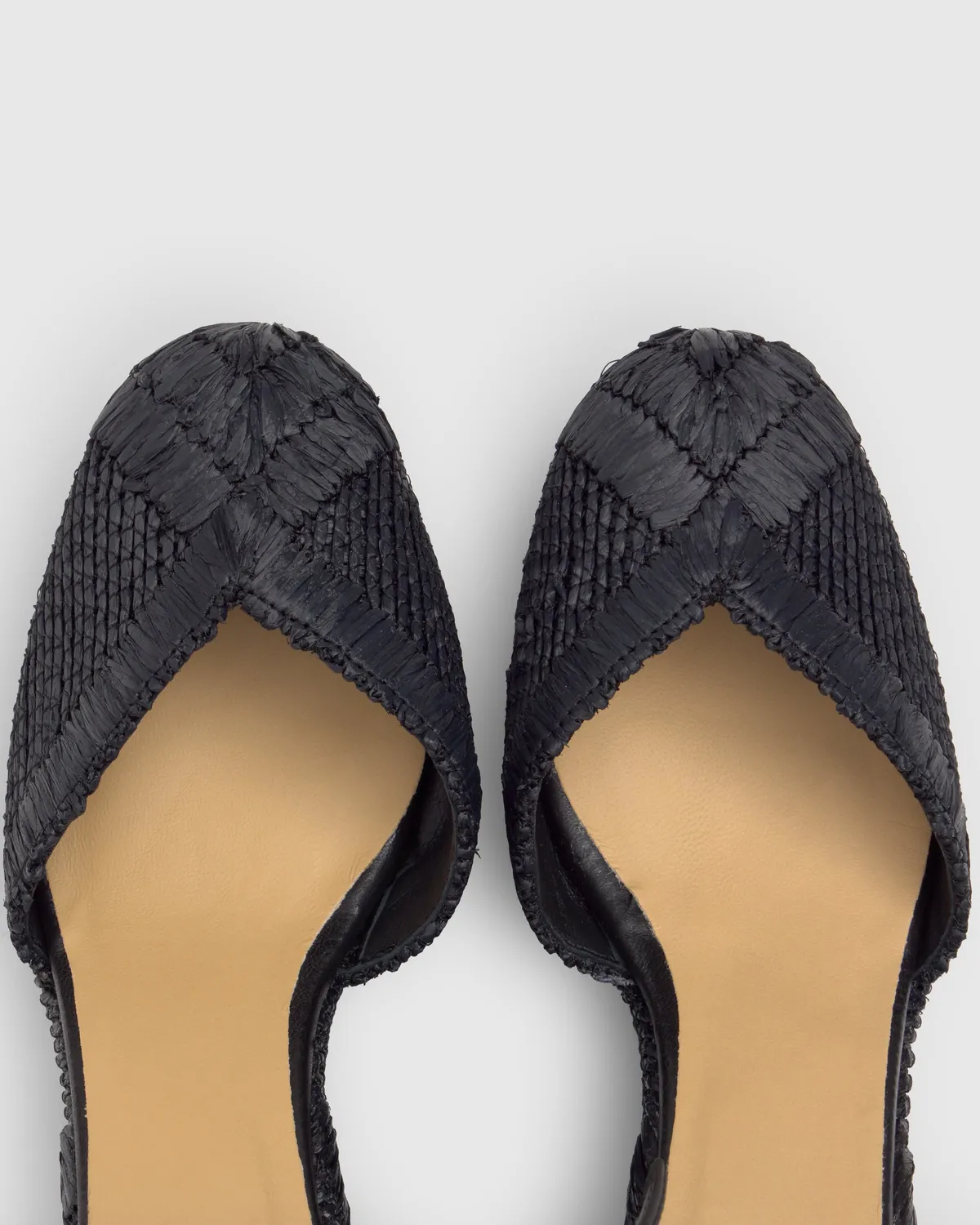 Castaner Charmie 8ED 295 espadrille sleehak zwart 10 cm