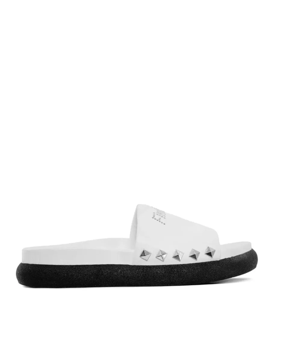 Finsbury Olympe sandalen wit dames rubberen zool